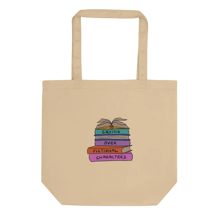 Crying Over Fictional Characters Tote product image (1)