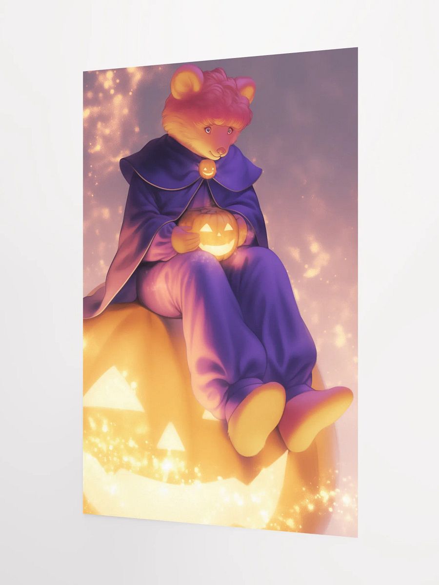 Mystical Bear Halloween Poster product image (3)