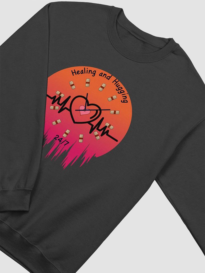 Healing Heartbeat Crewneck Sweatshirt product image (19)
