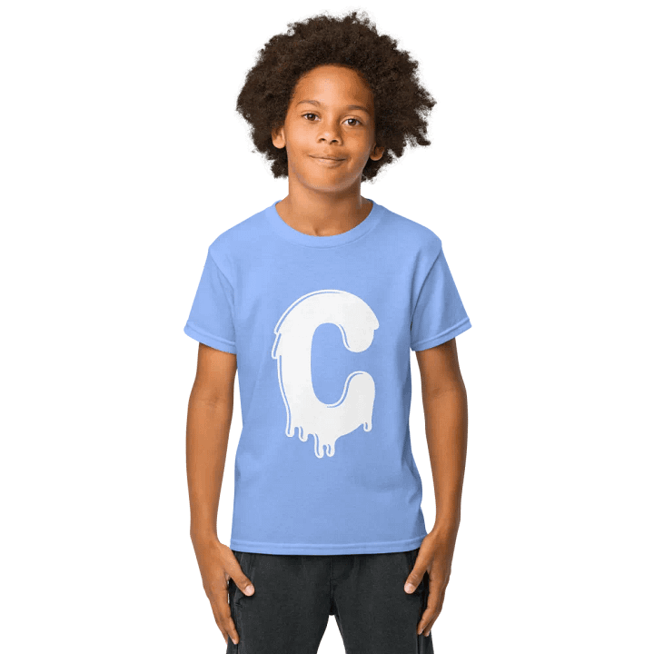 Melting Alphabet | Letter C | Youth Sports Tee product image (9)