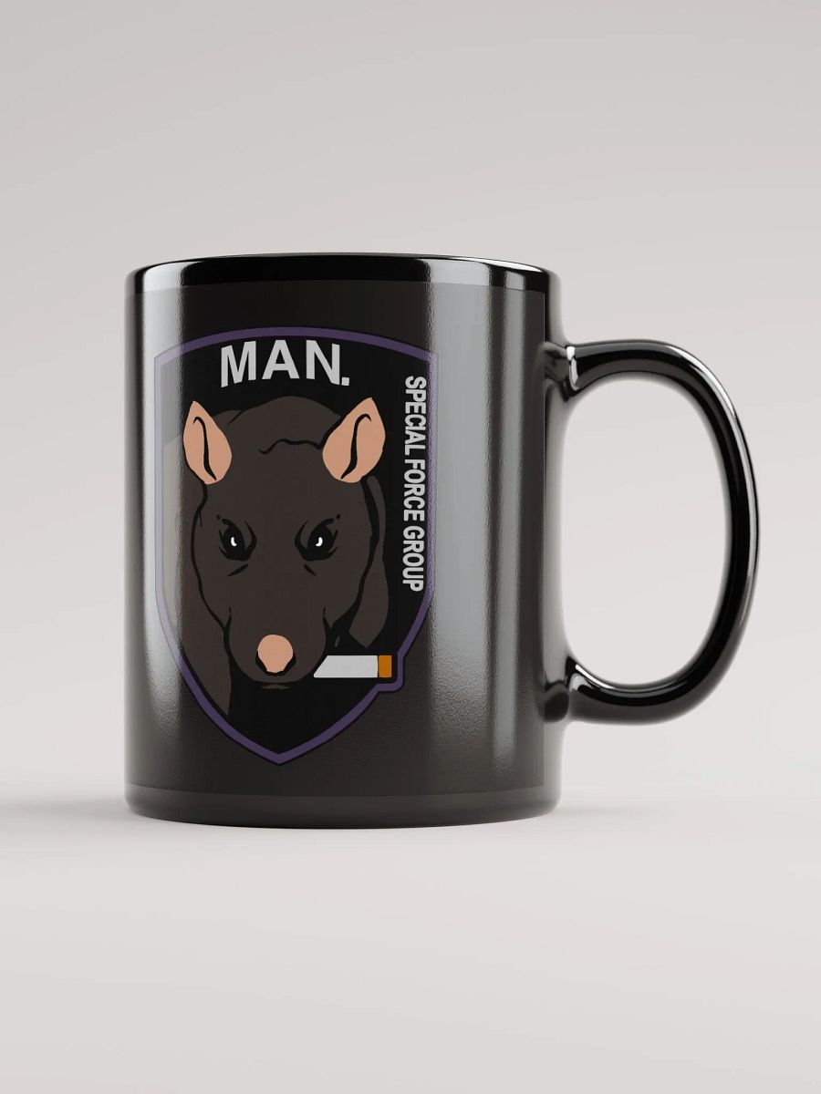 Smoking Rat Emblem Cup product image (1)