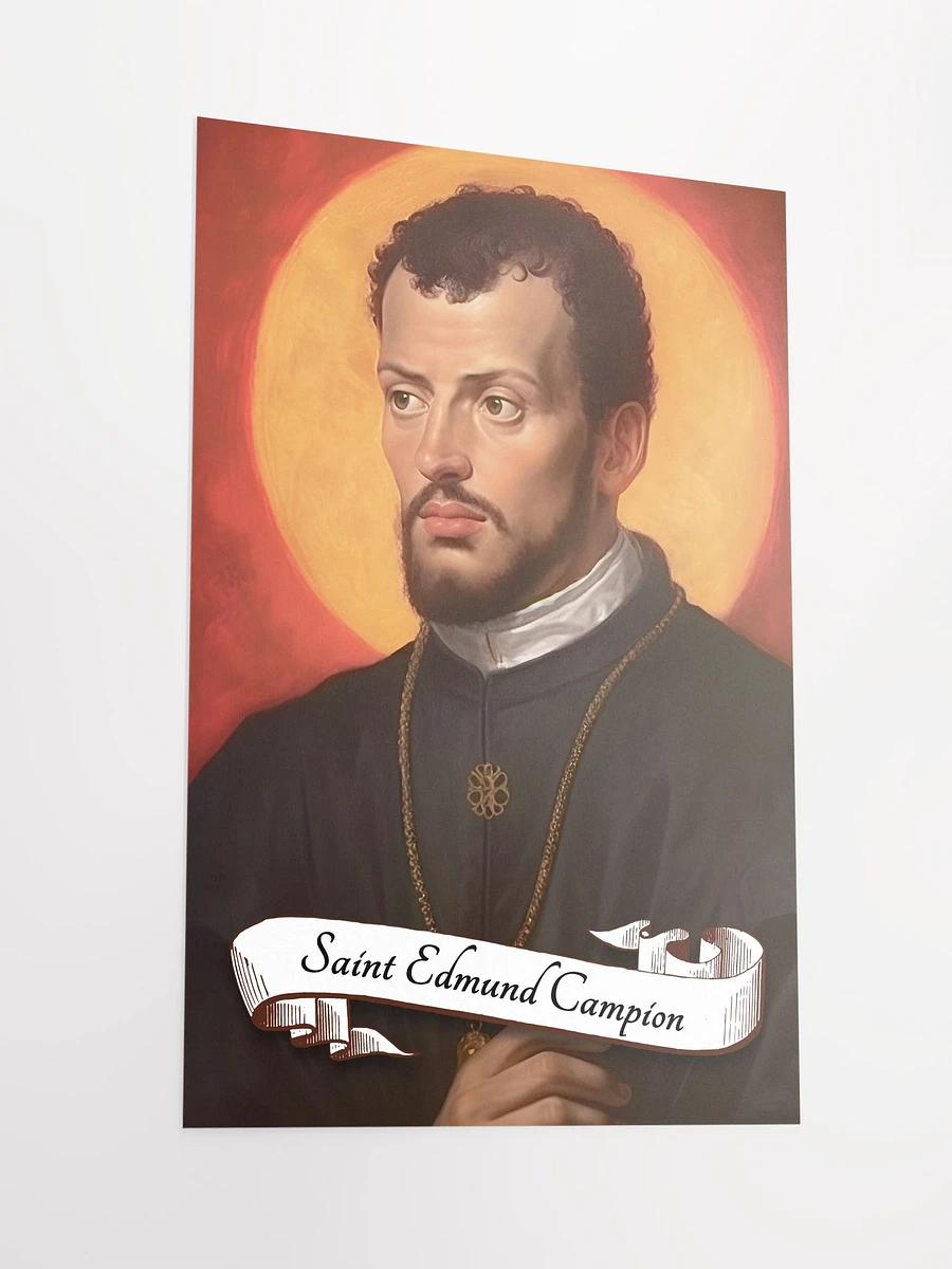 Saint Edmund Campion Patron Saint of the Catholic Press Matte Poster product image (4)