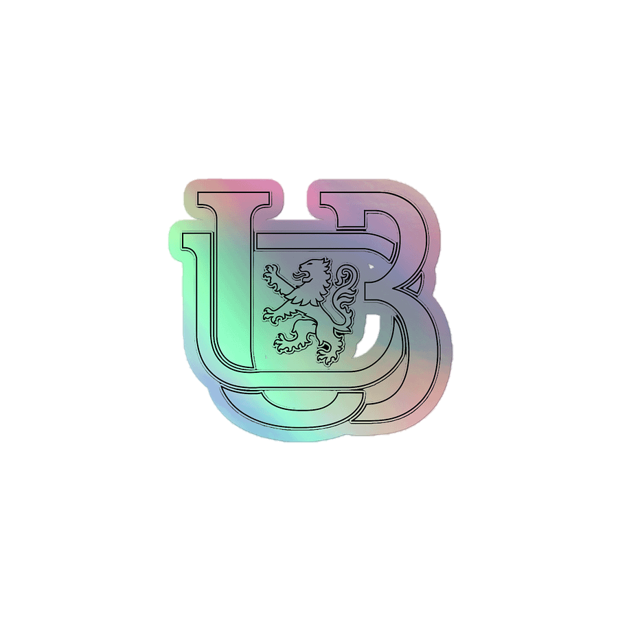 UBC "Monogram" Holo Sticker product image (1)