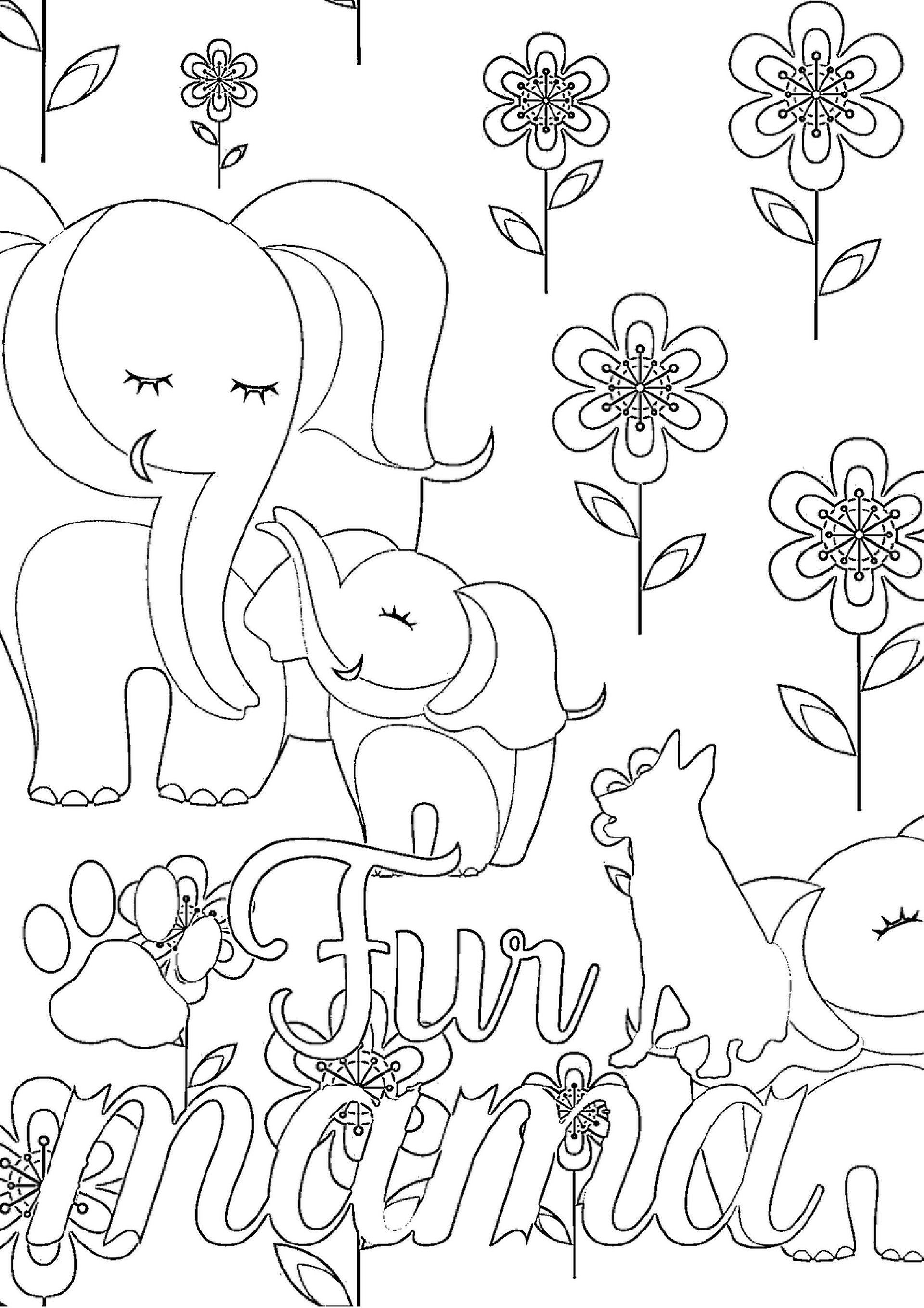 Pet Mom Life Quotes Coloring Book-30 pages product image (10)