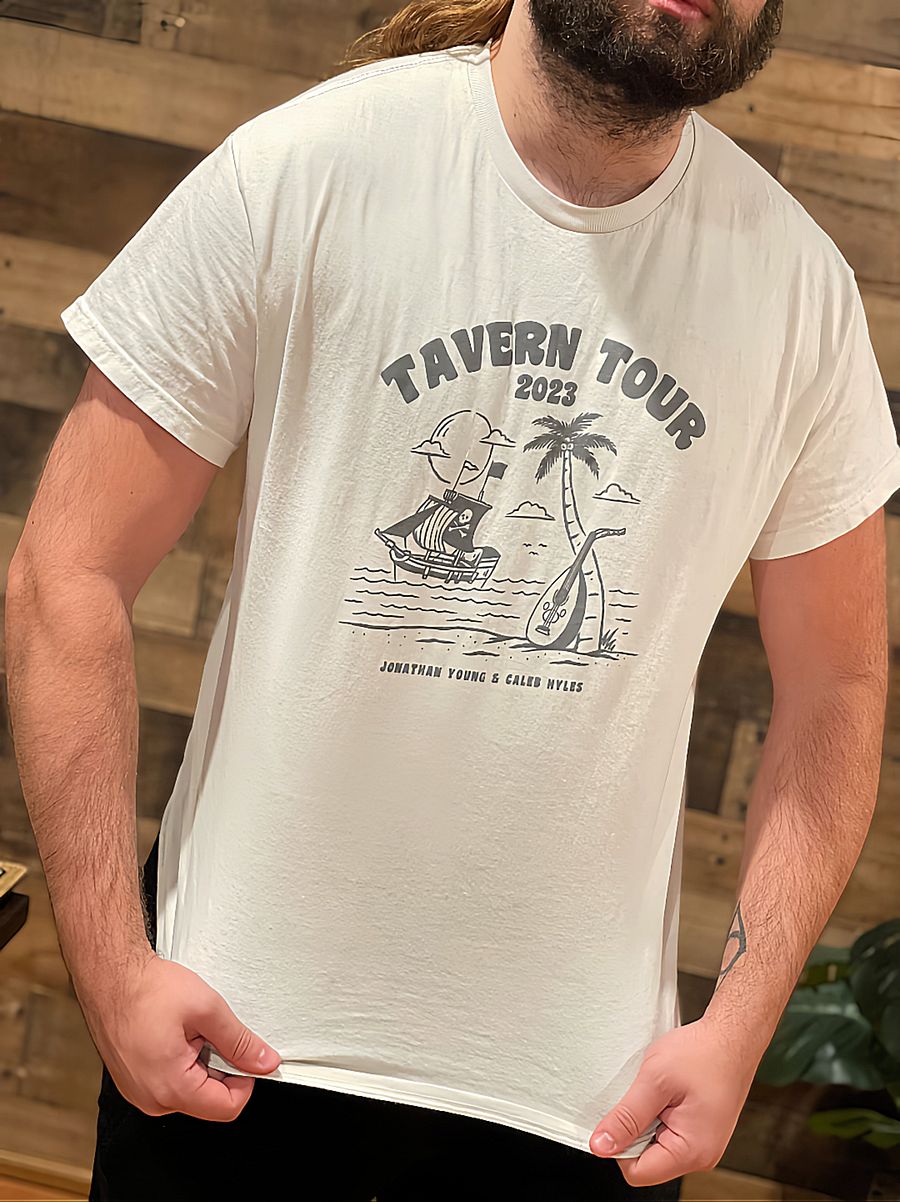 Tavern Tour 2023 T-Shirt || White product image (1)