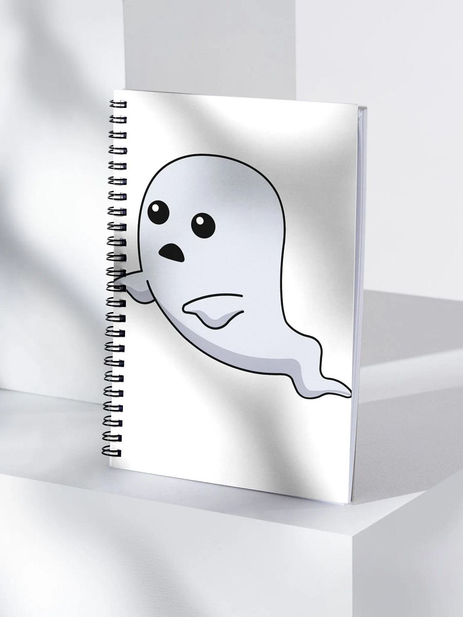 Surprised Ghost Spiral Notebook product image (4)