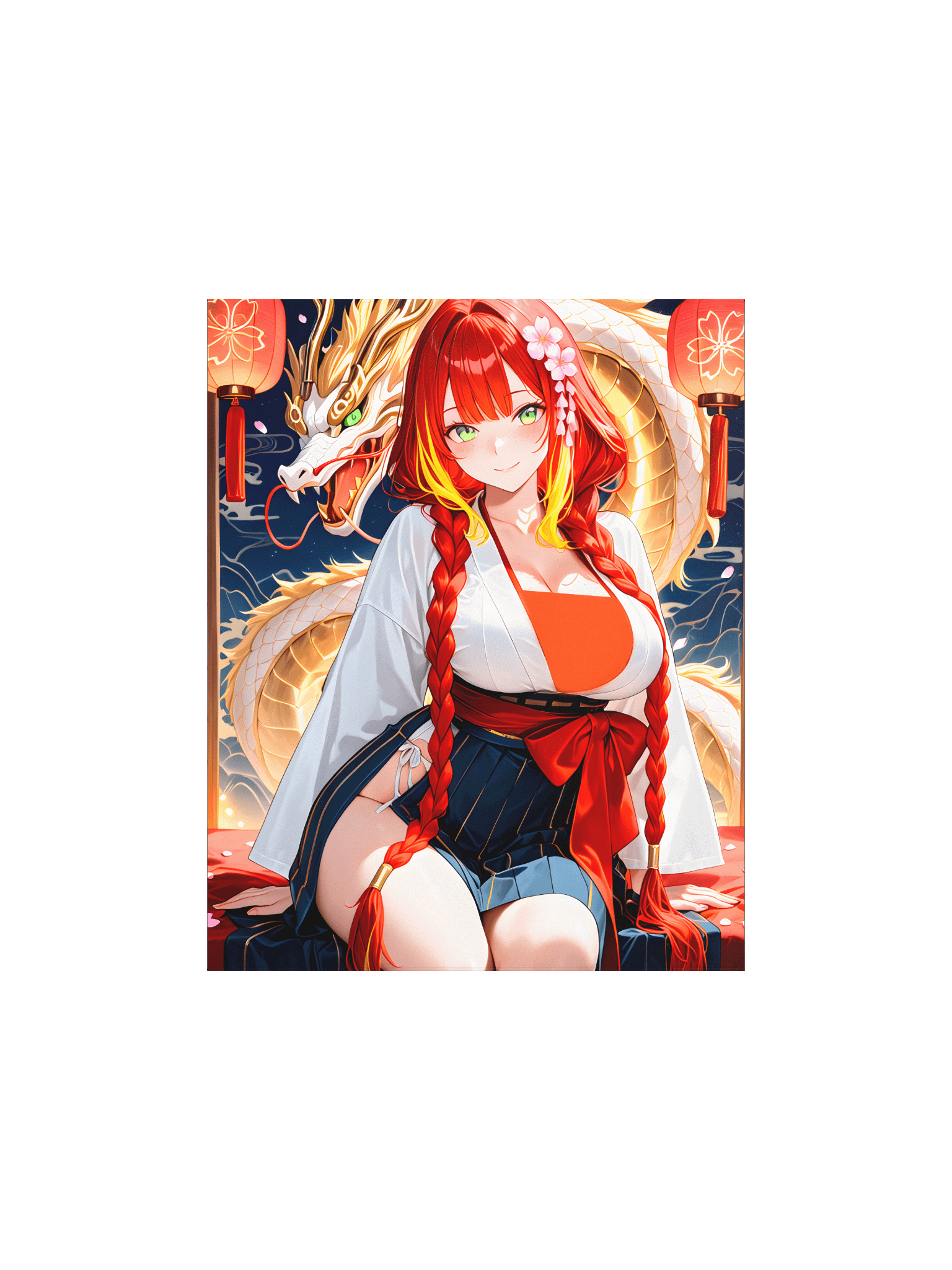 Marin Japanese Dragon Print product image (1)