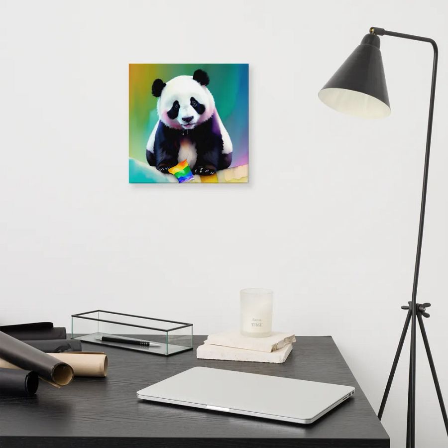 Cute Panda Digital Painting - v2 product image (11)