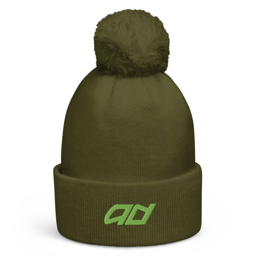 Monochrome Beanie - Moss Green product image (1)