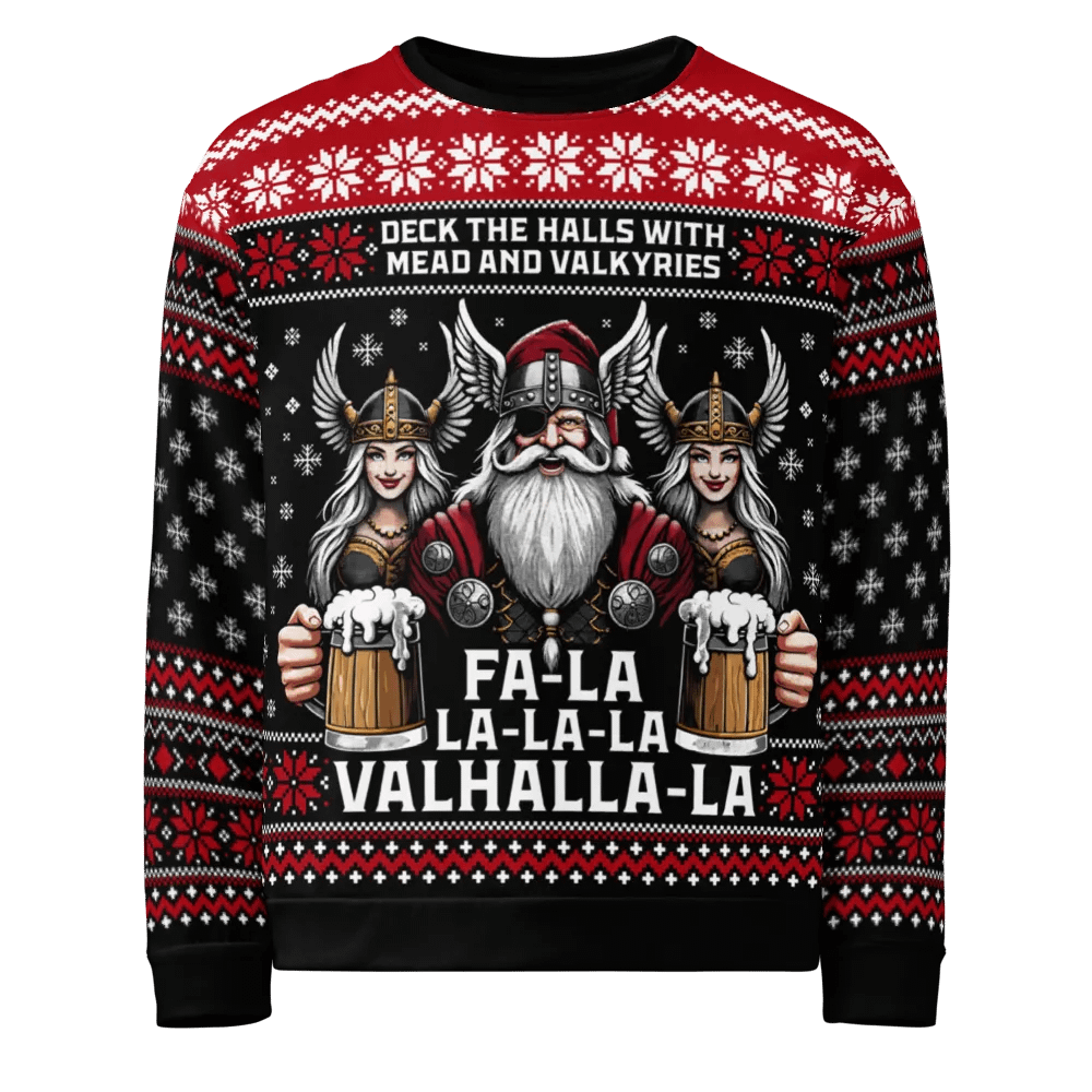 Mead and Valkyries Valhalla-la Sweater product image (1)