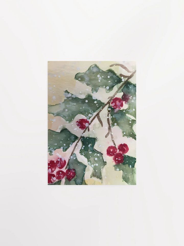 Christmas Holly (Print) product image (1)