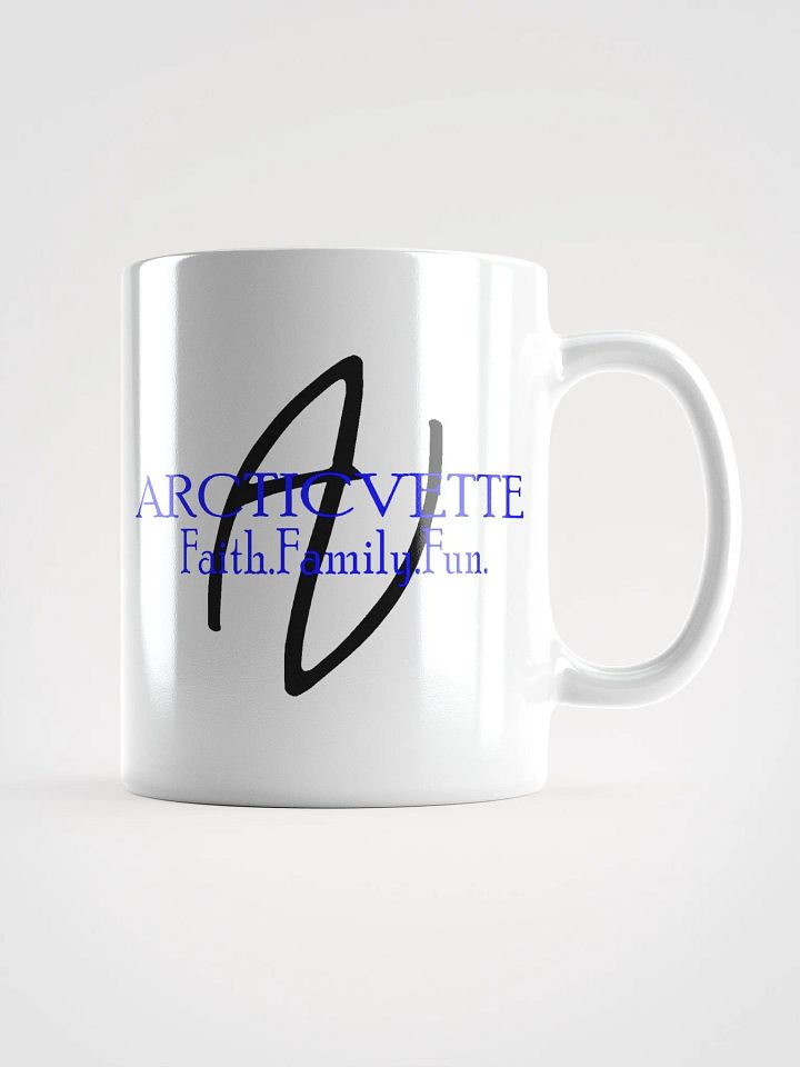 Arctic Vette Coffee Mug - Glossy White product image (2)