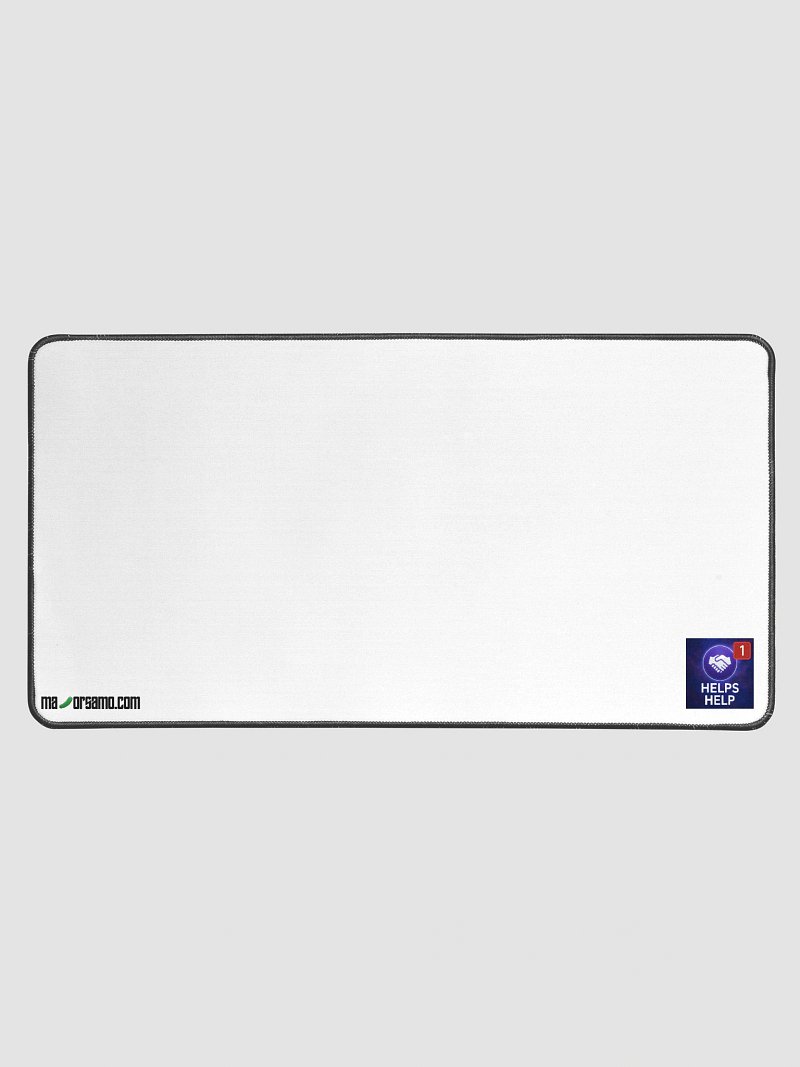Help Help desk mat