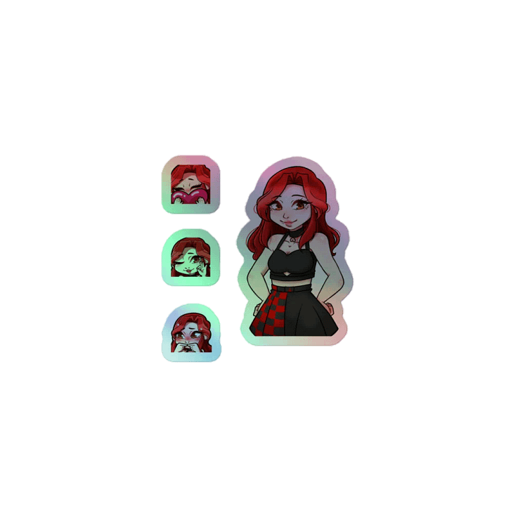 Holographic Jihye Sticker Set product image (1)