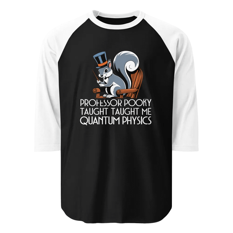 Professor Pooky's Quantum Tee product image (1)
