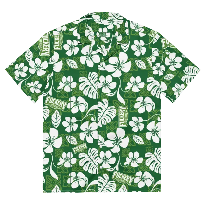 Fuckery Offroad Hawaiian Shirt - Green product image (2)