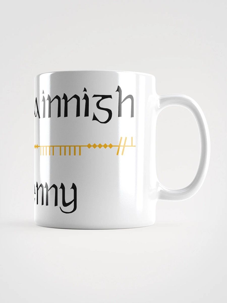 Kilkenny/Cill Chainnigh Scholastic style Ogham Mug product image (1)