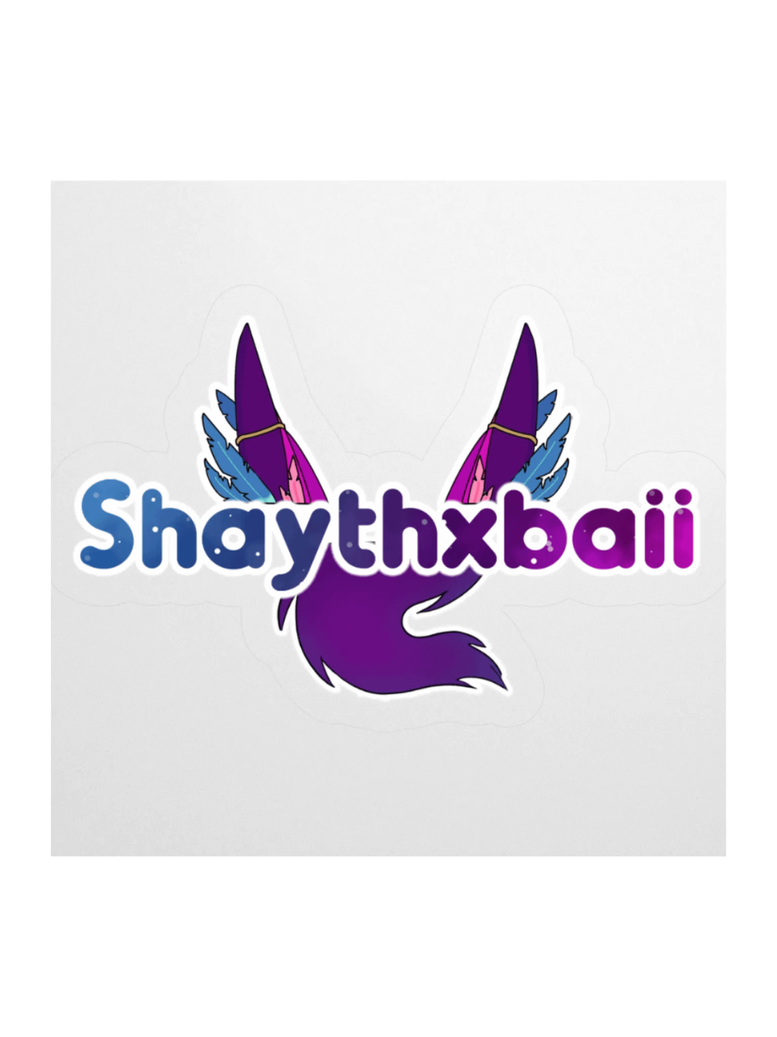 Shaythxbaii Logo Sticker product image (2)