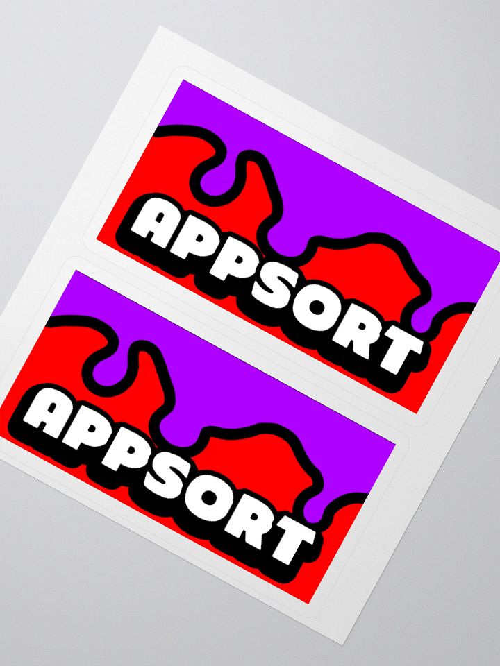 Appsort Sticker (x2) product image (3)