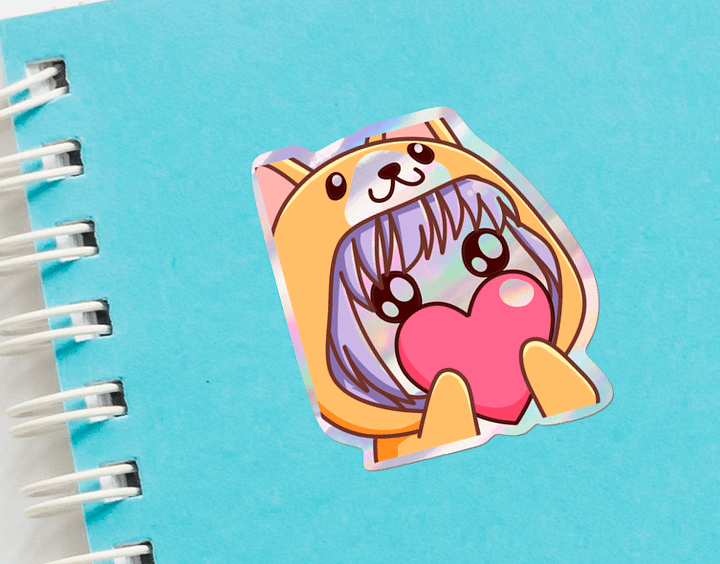 Kaiamii Love Holographic Sticker product image (1)