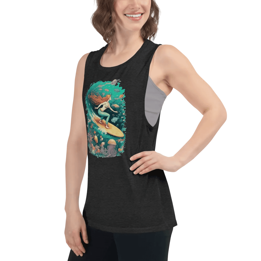 Mermaid Muscle Tank product image (6)