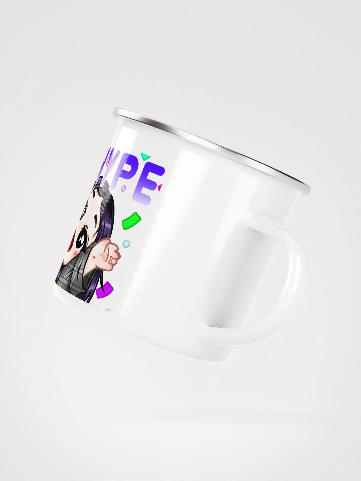Hype- Enamel mug product image (3)