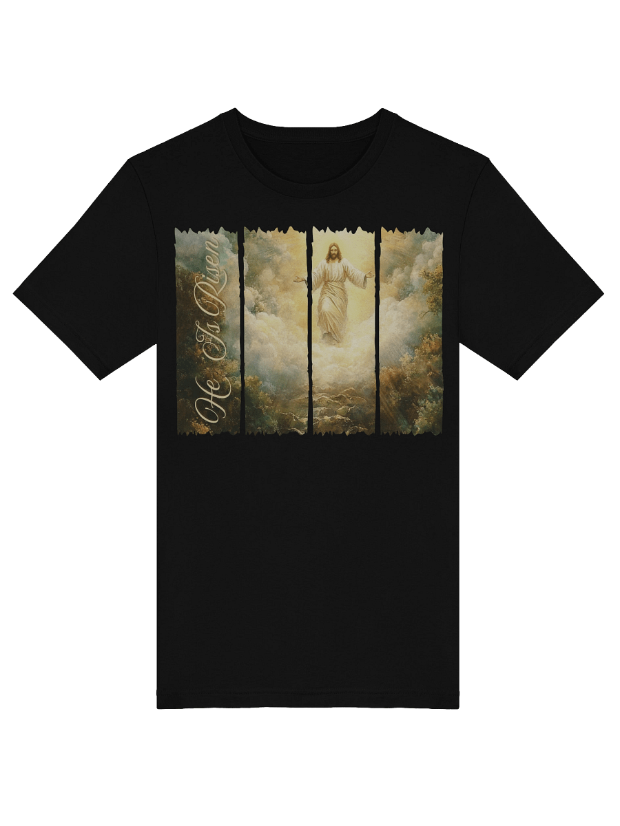 Jesus Is Risen Brush Stroke Design Tshirt product image (3)