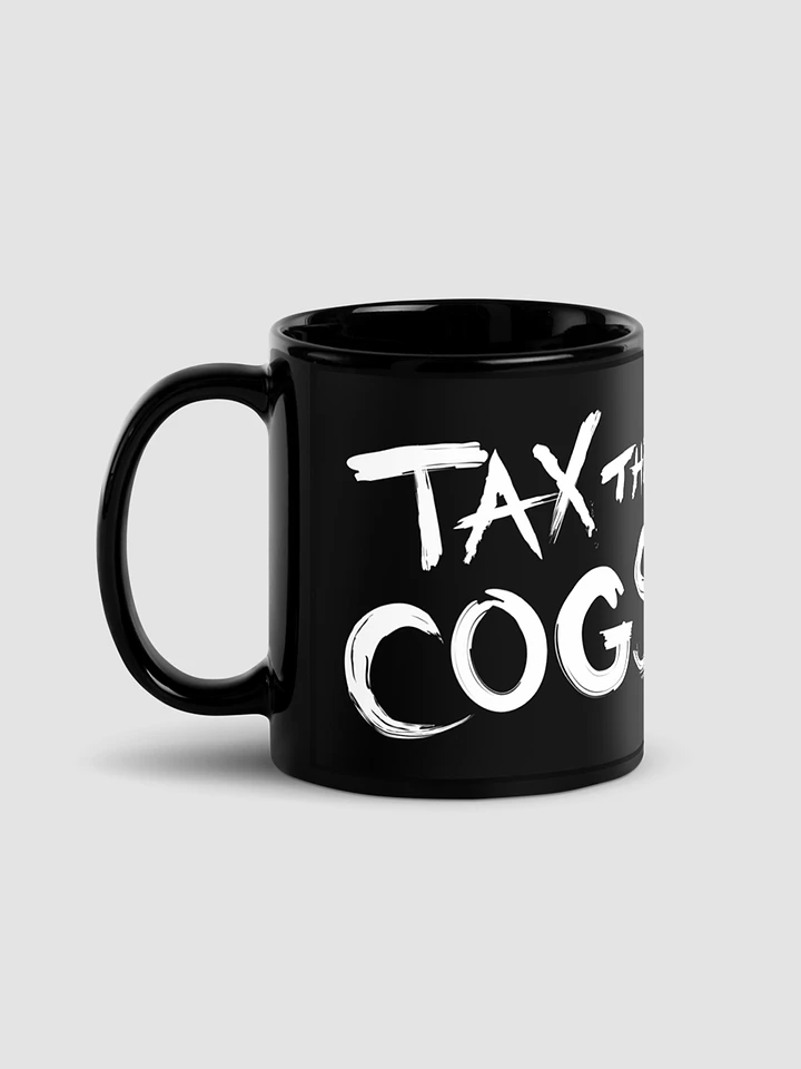 TAX THE COGS Black Mug product image (1)