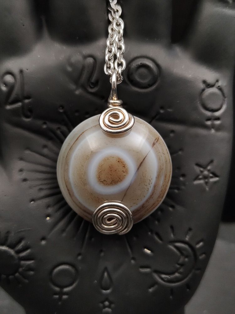 Eye Agate Oracles - Spiral Chonk Ripple product image (1)