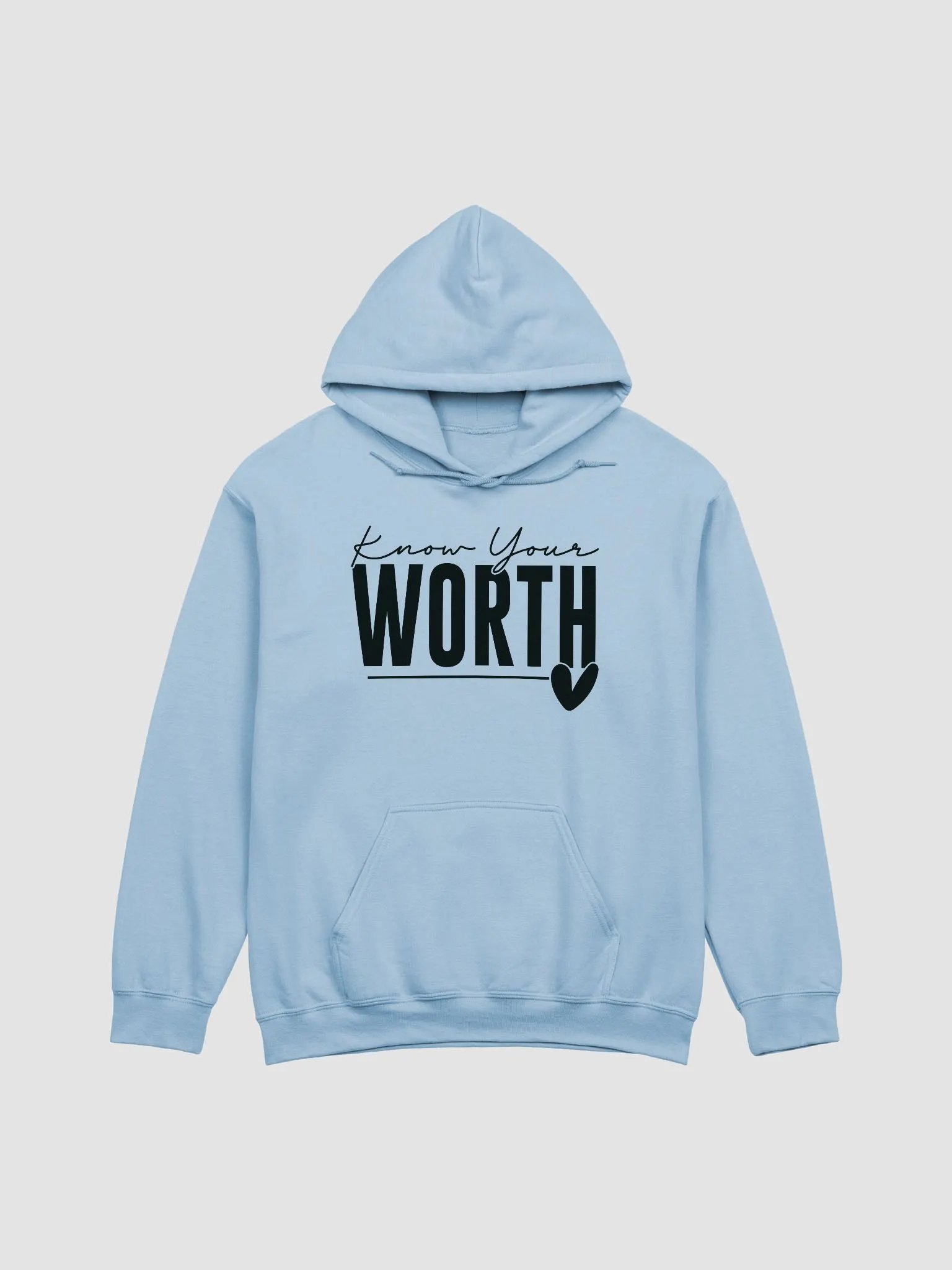 Know Your Worth Hoodie product image (7)