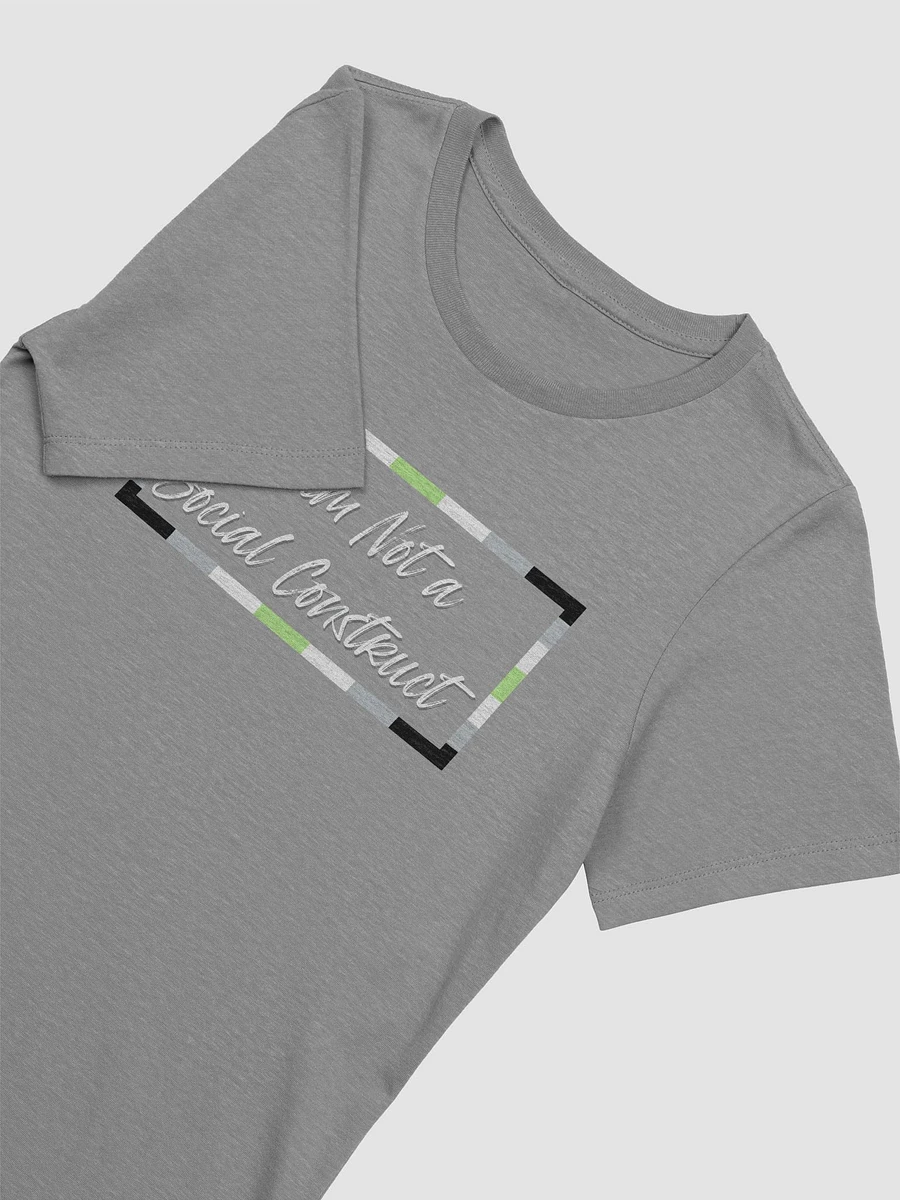 I am Not a Social Construct (lg) (w)- Agender - Women's Relaxed Fit T product image (3)