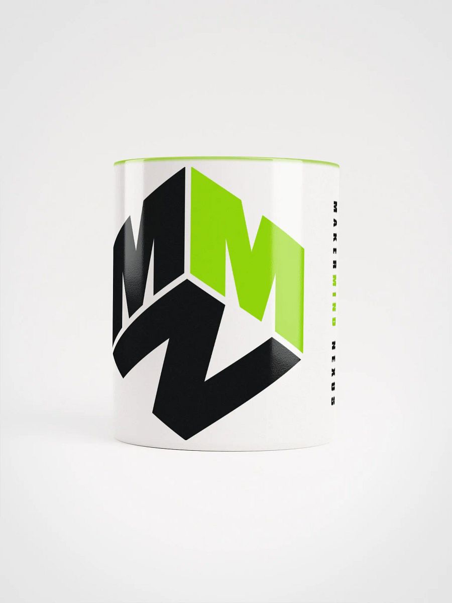 The Official two tone MakerMind Nexus Coffee Mug. product image (5)