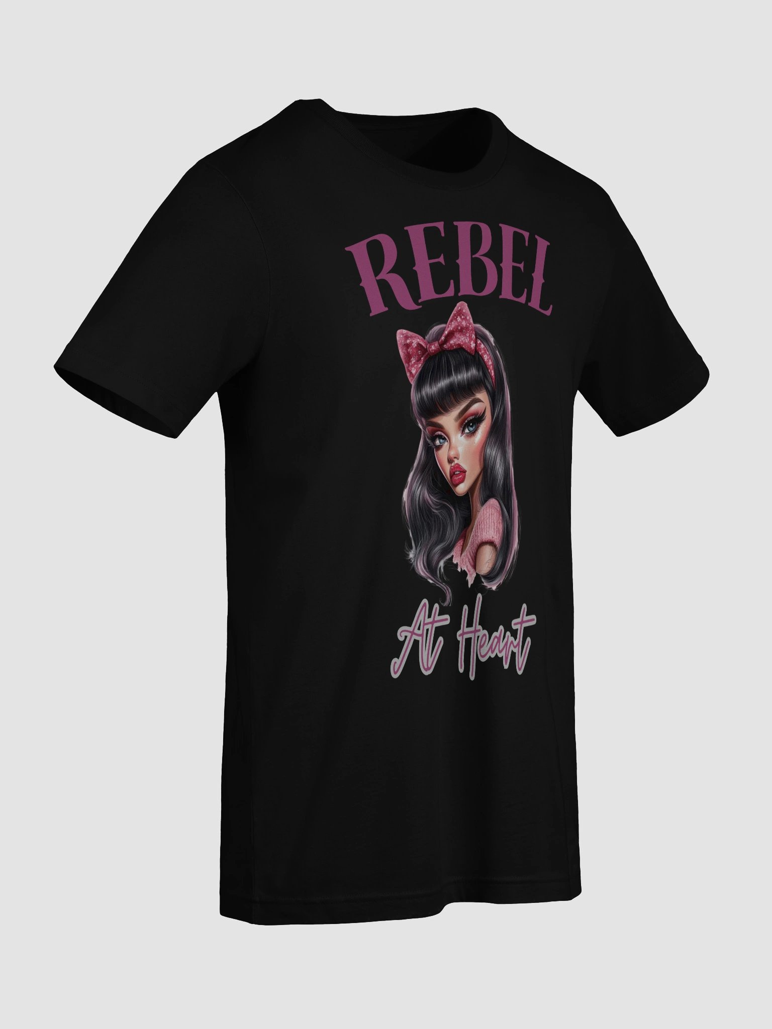 Rebel at Heart Illustrated T-Shirt product image (9)
