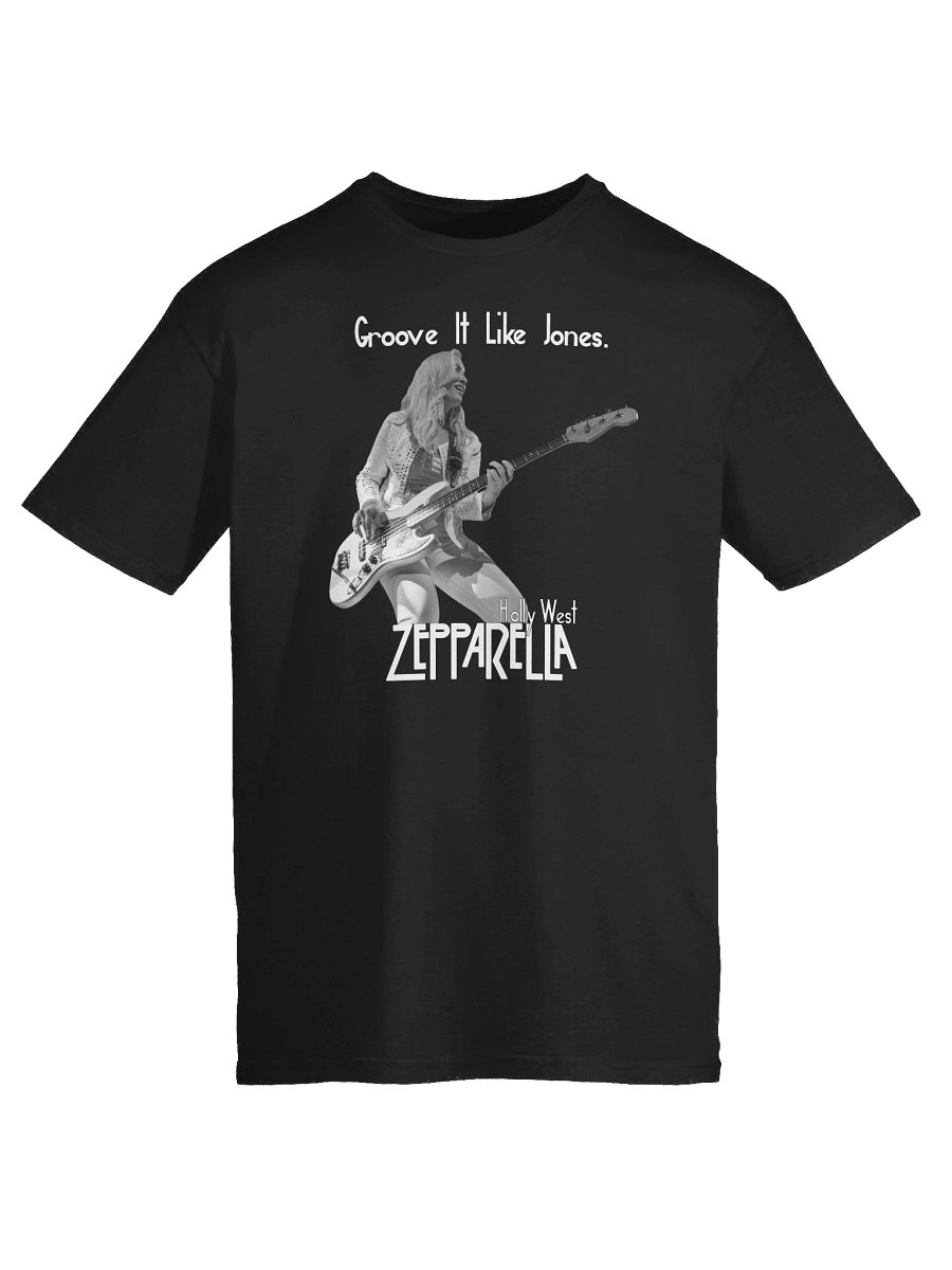 Groove It Like Jones - Holly West Tee - Black and White Design product image (9)