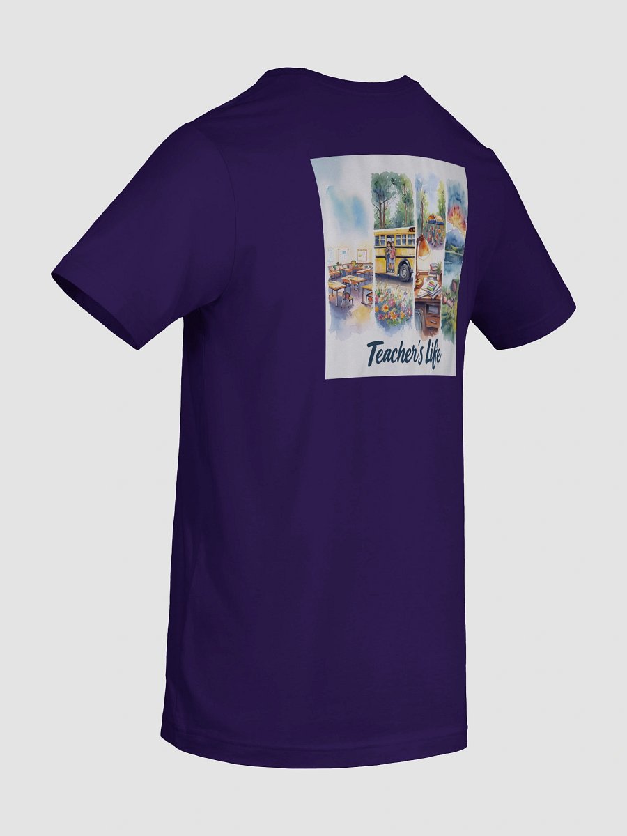 Teacher's Life Apple Pocket Tee product image (102)