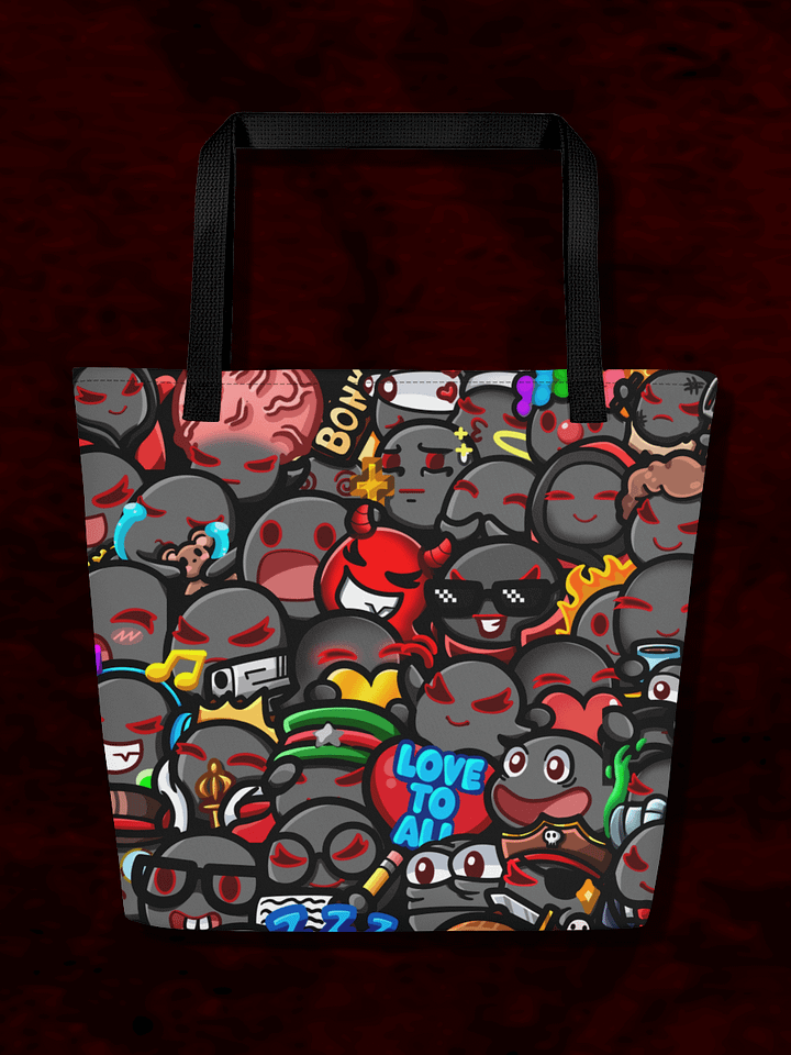 Emote-Tional Support Tote Bag product image (1)