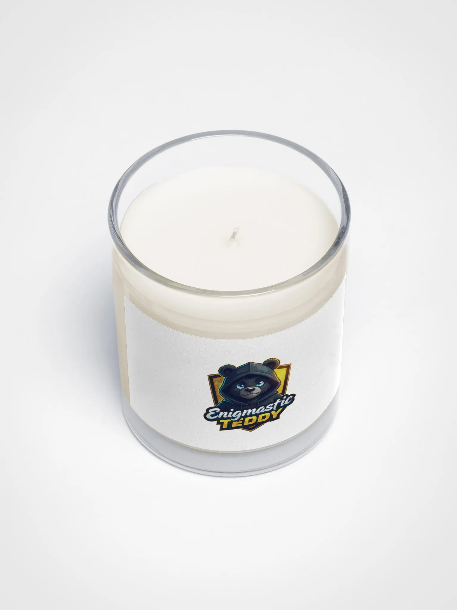 Enigmatic - Soy Wax Candle In A Clear Glass Jar product image (3)