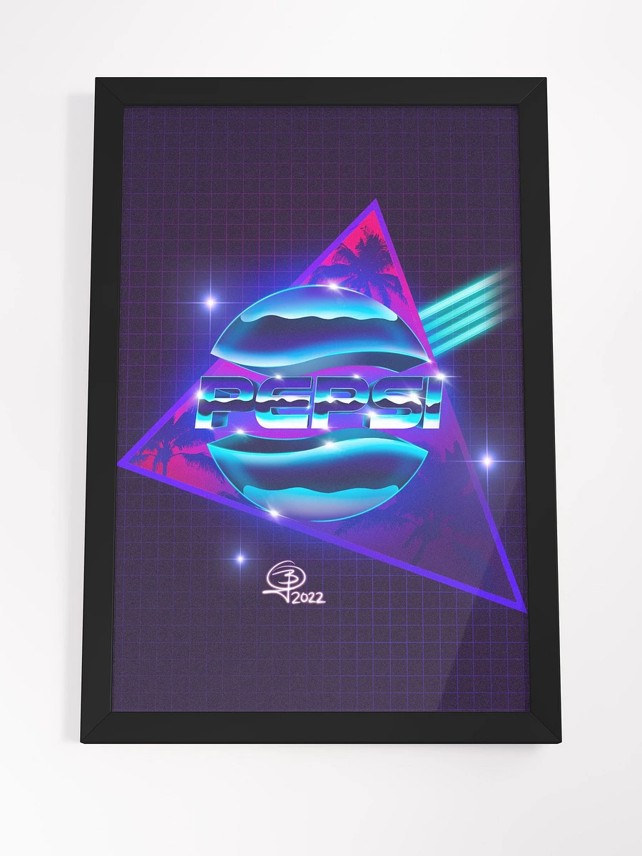 80's Pepsi Nostalgia Overload Framed 12x18 Art product image (4)