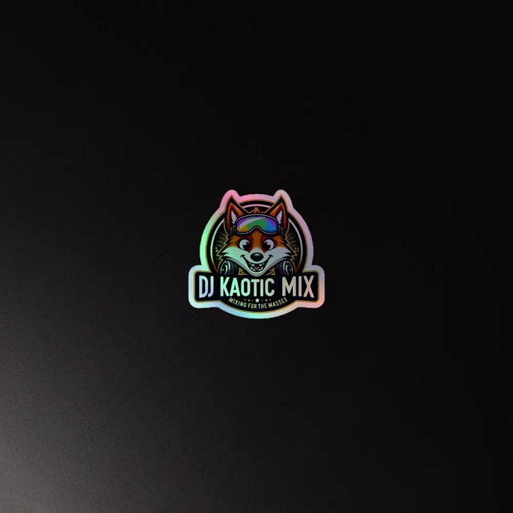 Kaos Holographic Stickers product image (4)