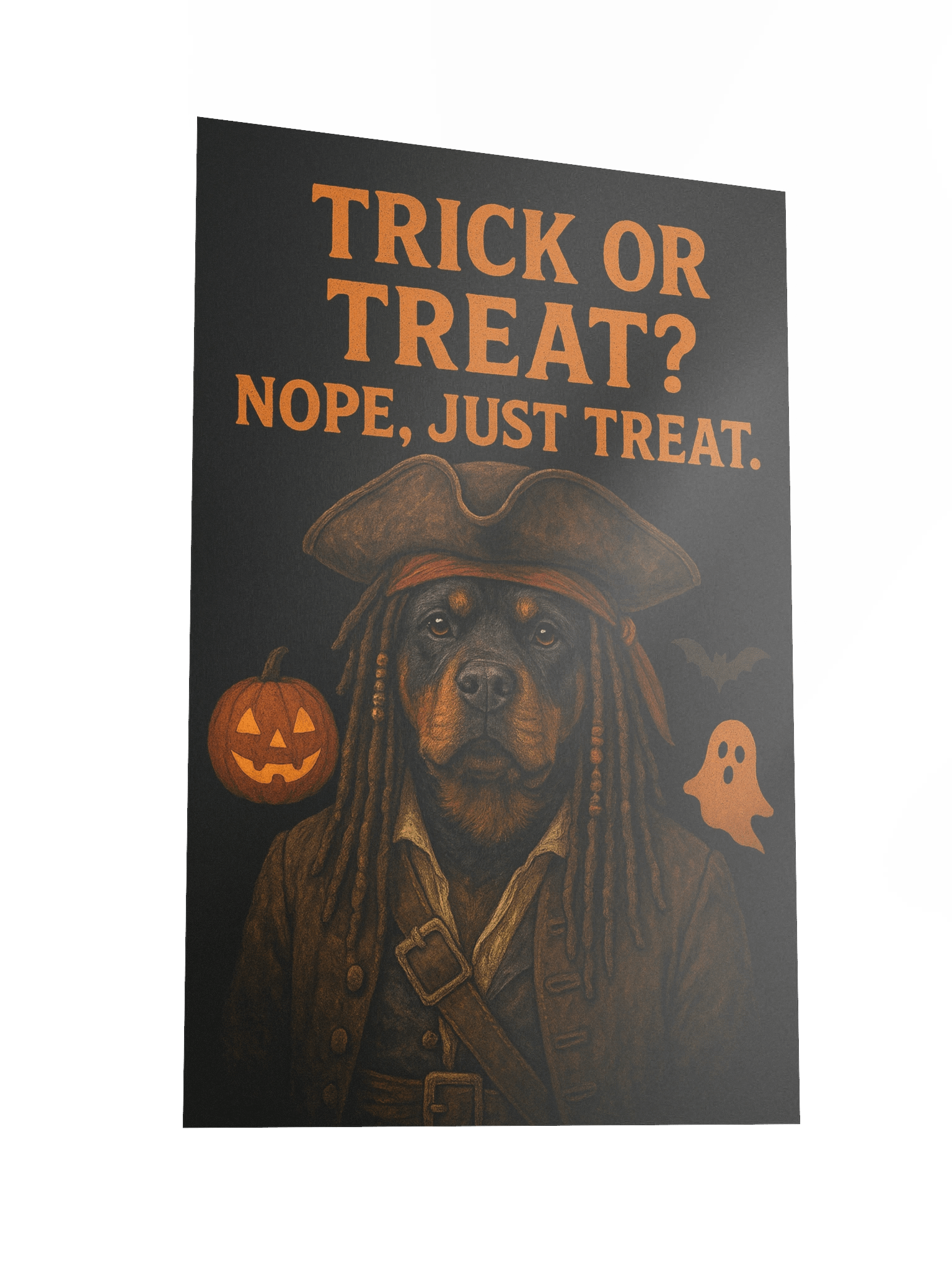 Pirate Rottweiler Halloween Poster product image (4)
