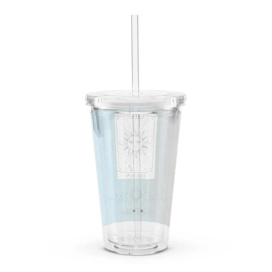The Sun Tarot Clear Tumbler product image (2)