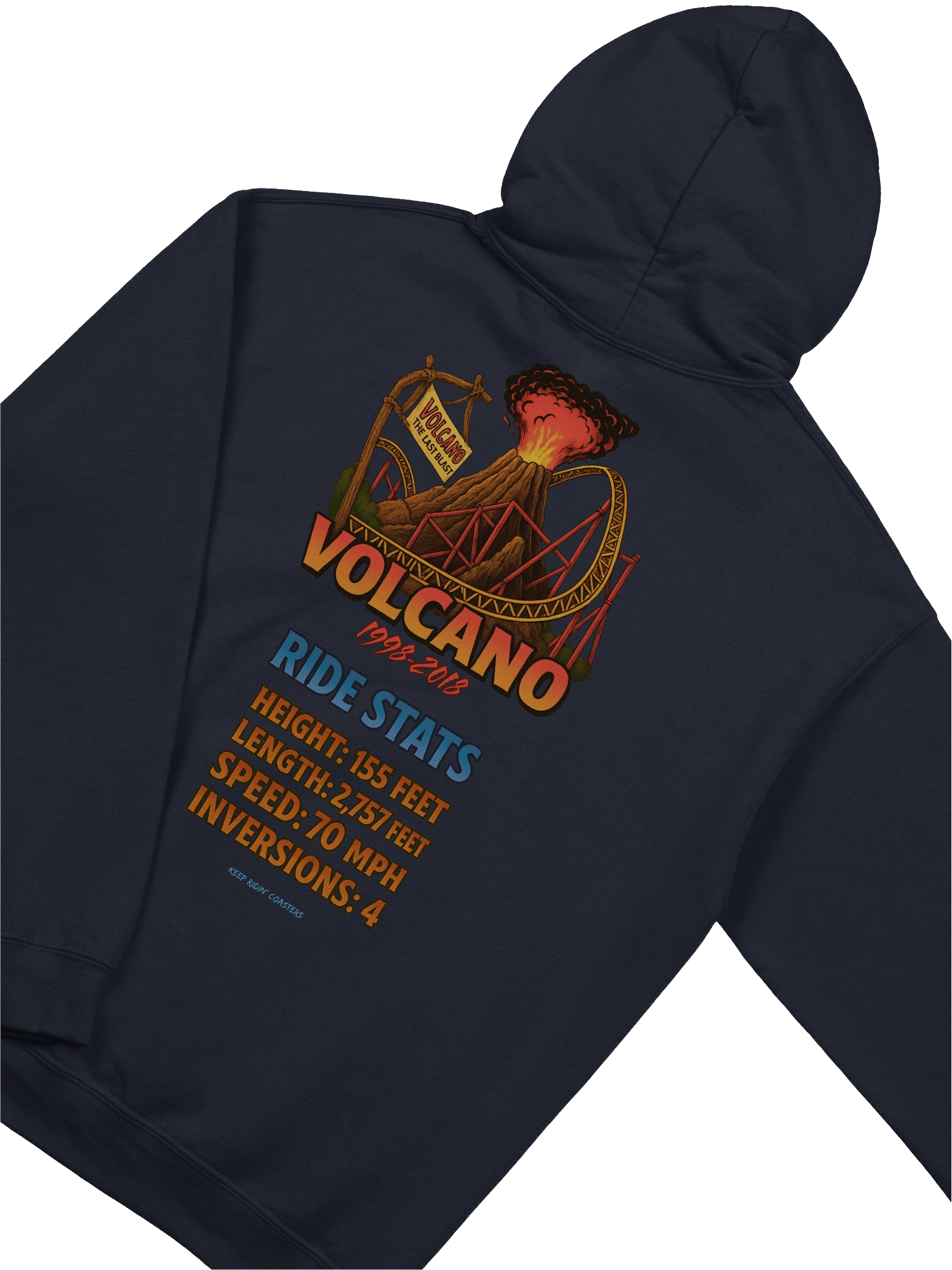 Volcano Blast Unisex Hoodie product image (38)