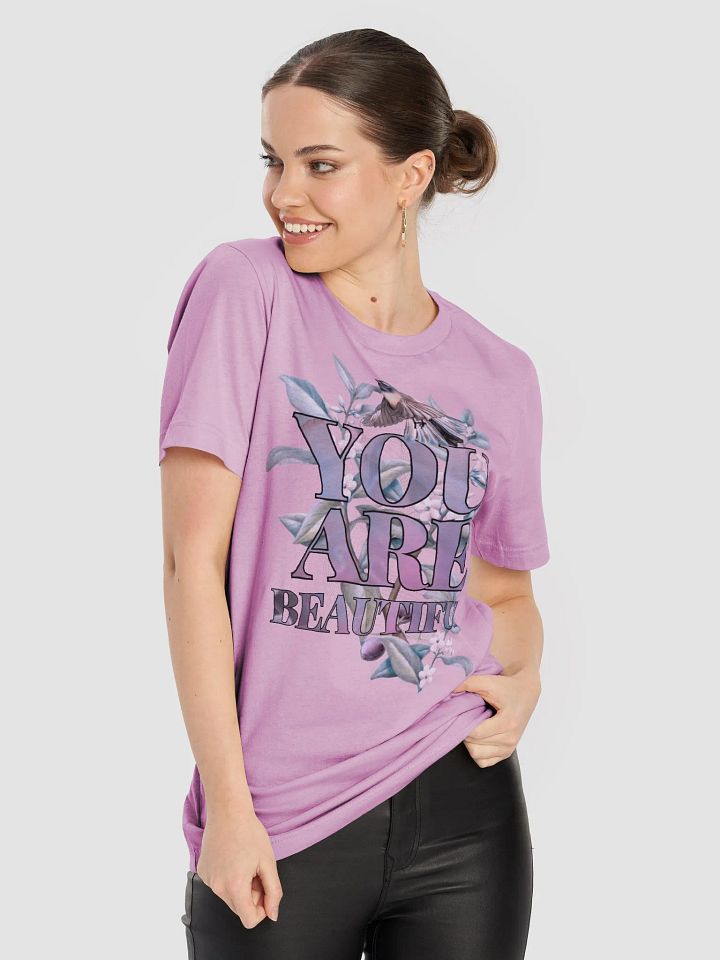 Unisex Kinship - You are Beautiful - Love and Joy Message Ngaio Piwakawaka and Bee Tee product image (35)