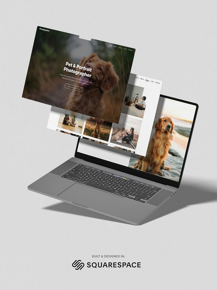 Photographer Website Template product image (1)