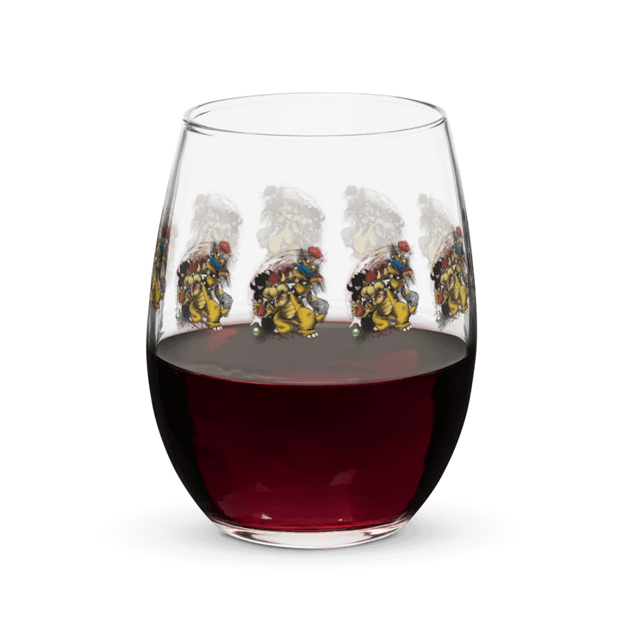 Bowser by StephyJ Stemless Wine Glass product image (8)