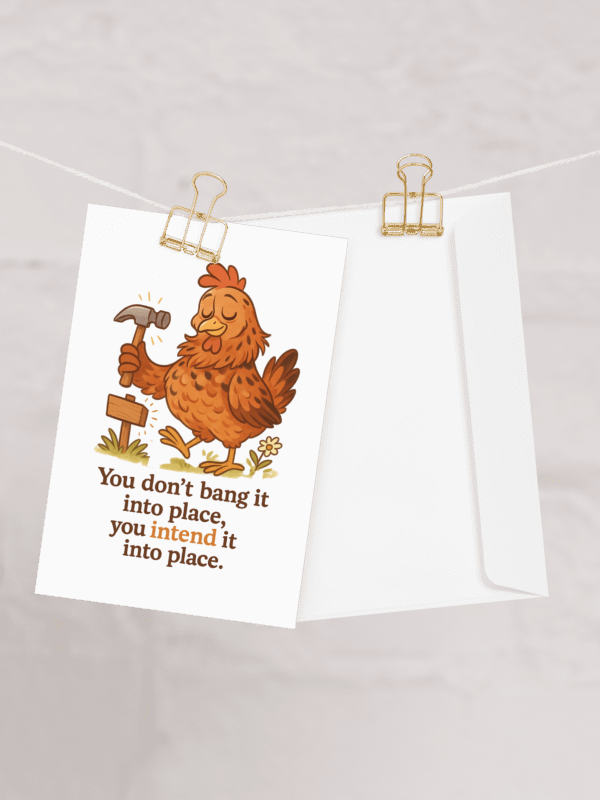 Intend It Into Place - Card product image (2)