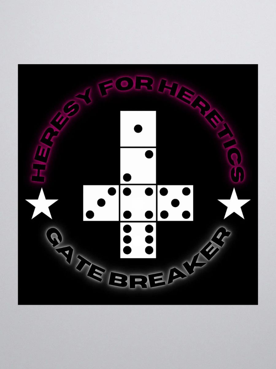 GATE BREAKER Sticky Sticker product image (1)