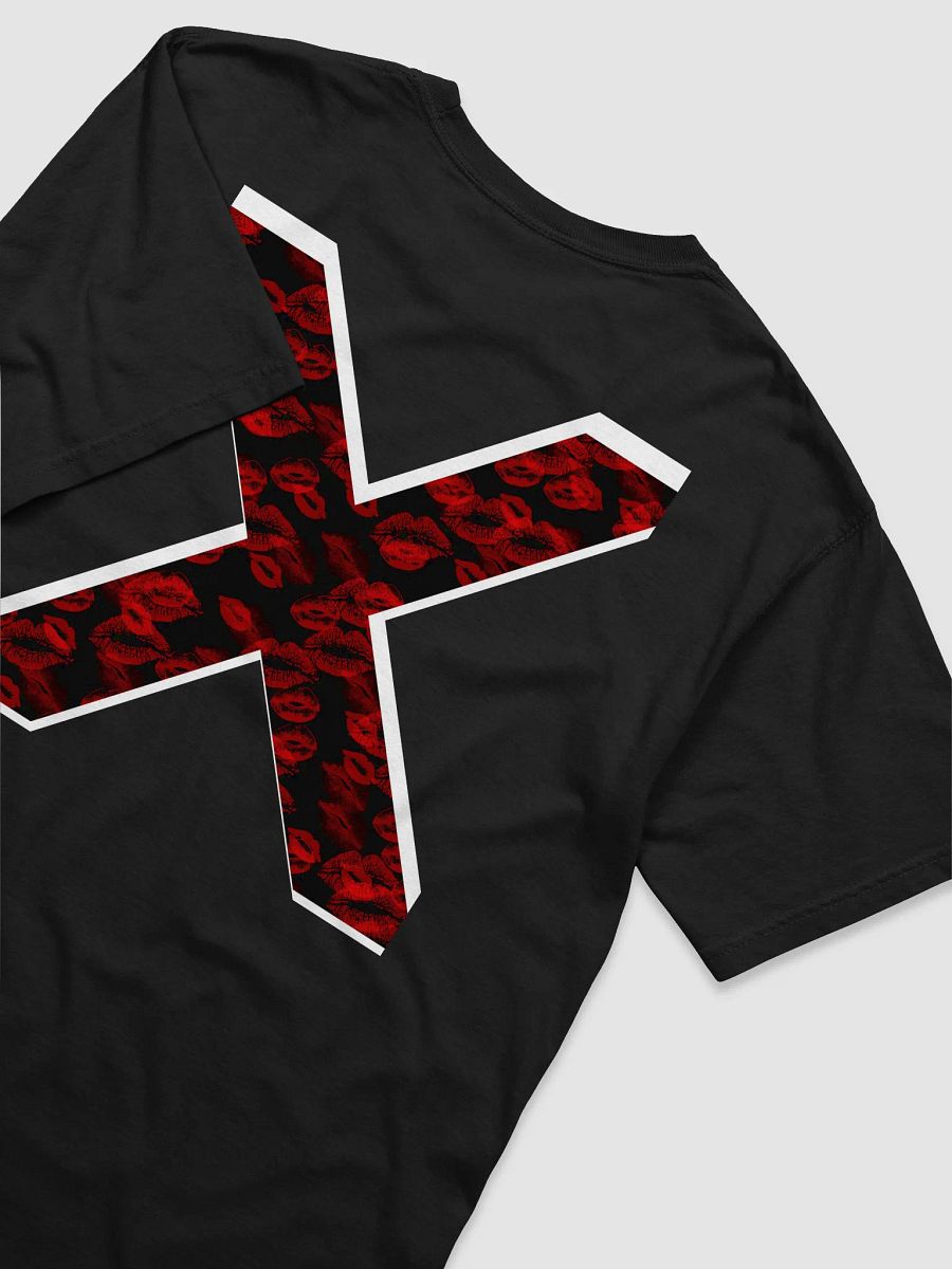 Black X Red Lipstick Kisses Shirt product image (50)