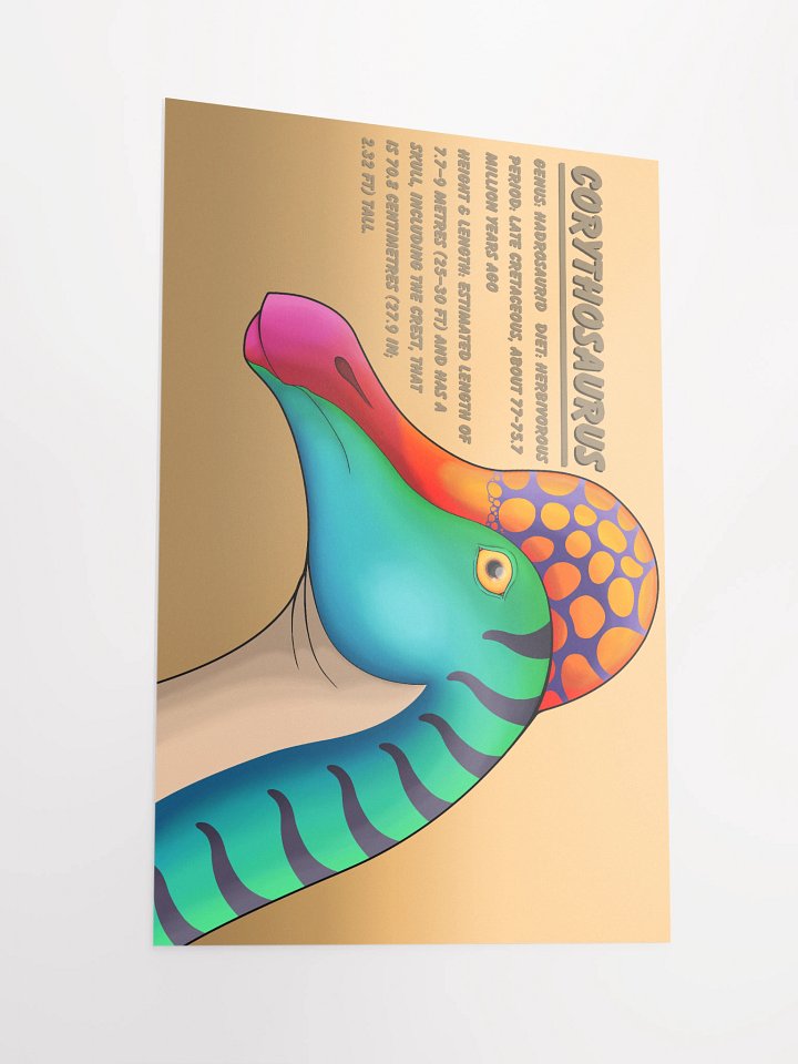 Corythosaurus Poster product image (2)