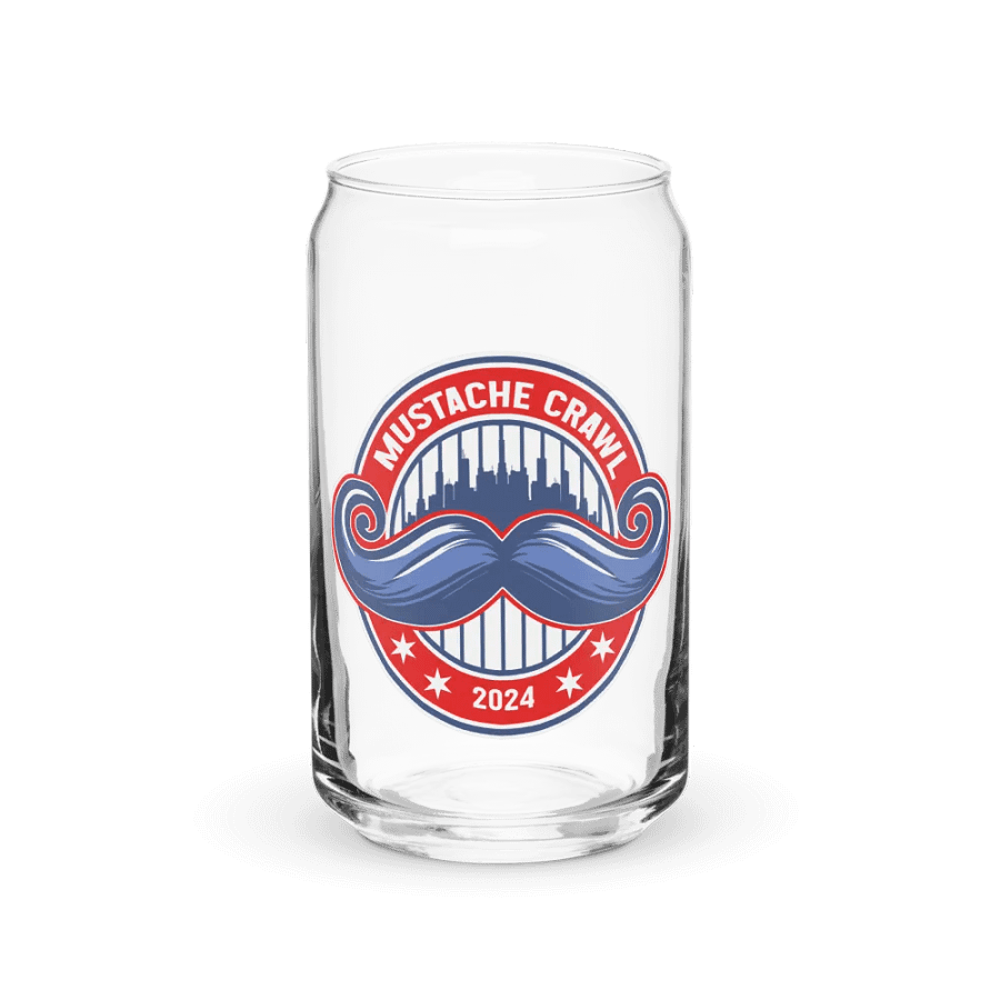 2024 Mustache Crawl Glass product image (2)